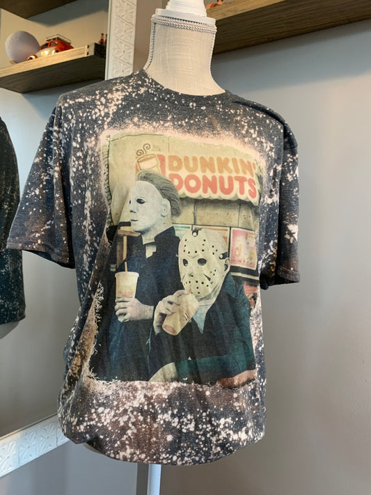 Jason and Michael Dunkin' Donuts Shirt